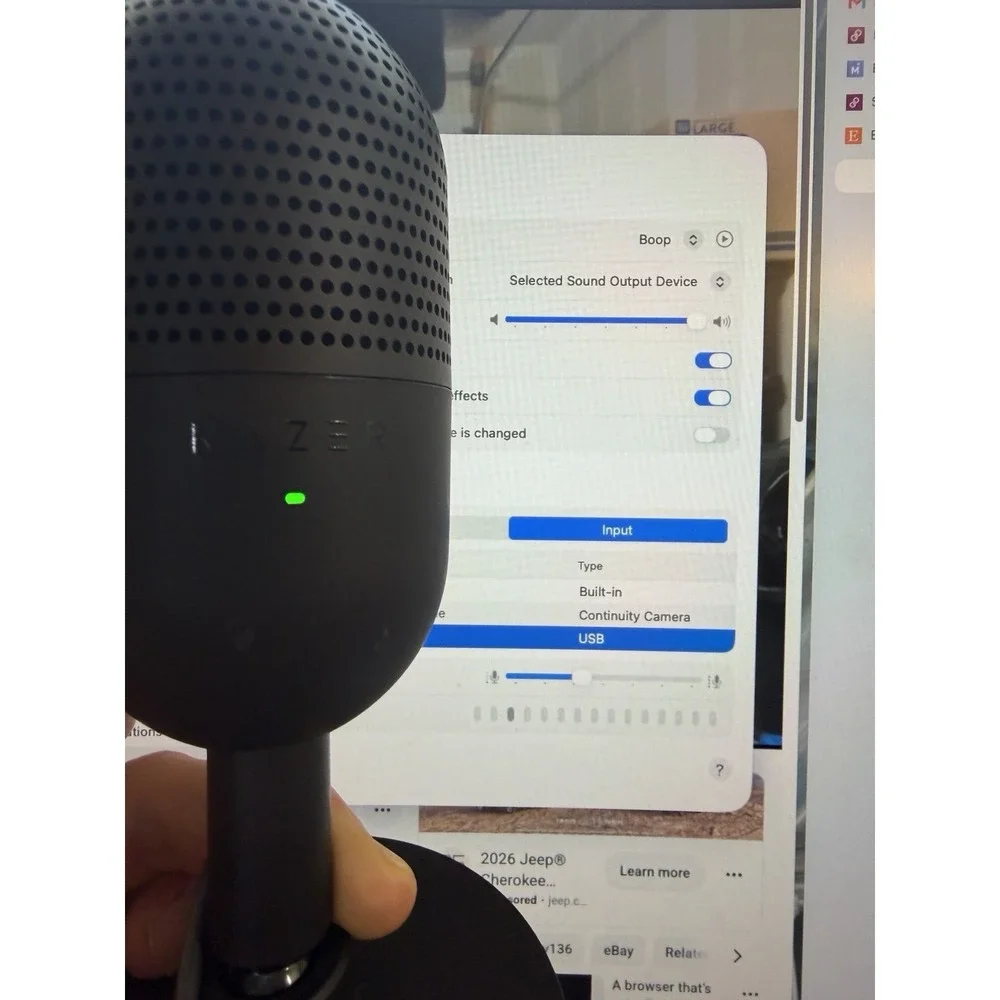 Razer Seiren V3 Mini USB Condenser Microphone Black Tap-To-Mute w/ Box